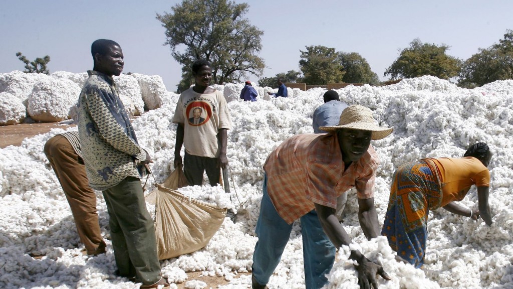 des-paysans-burkinabes-entassent-le-coton-dans-des-sacs-a-pama-au-centre-du-burkina-faso-le-22-avril-2007_5580121