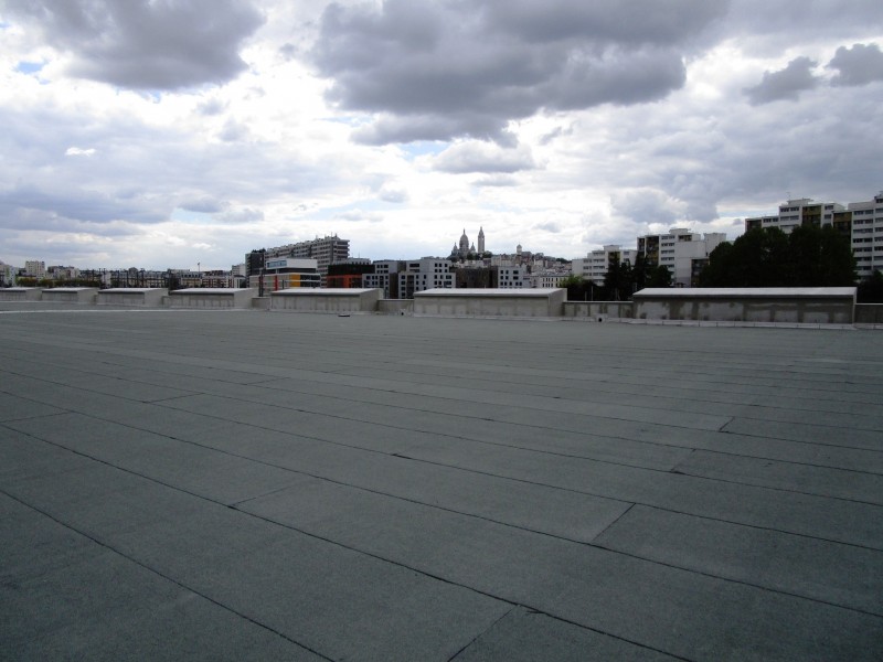 (Vue actuelle depuis l’hôtel logistique multimodal)