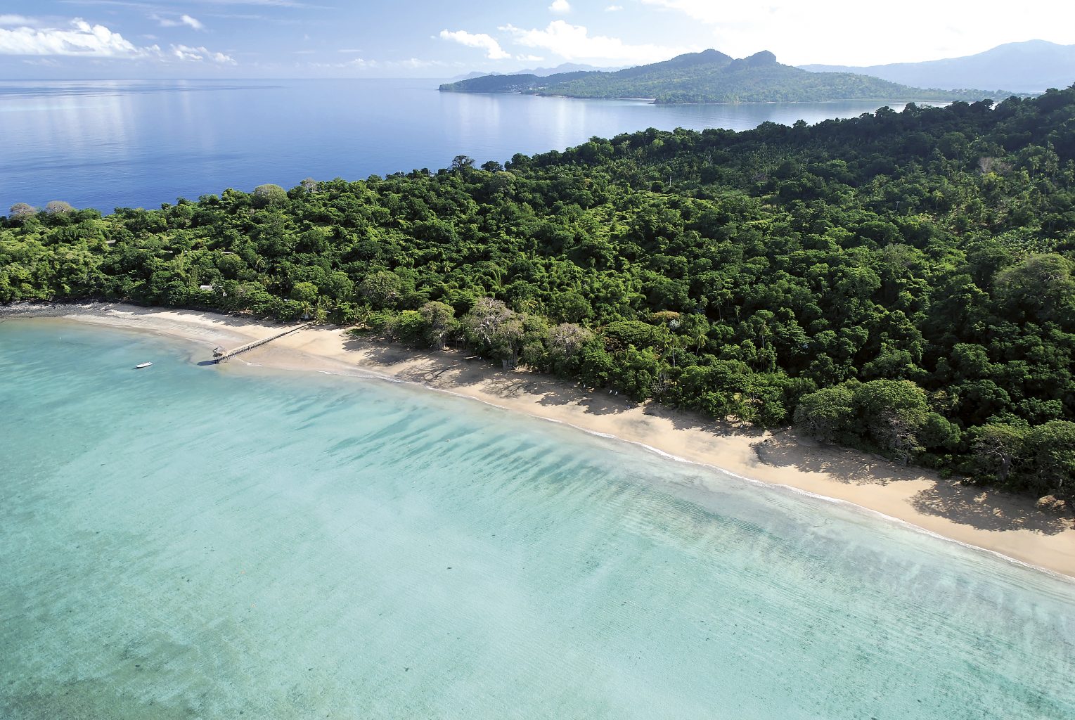 N'Gouja Beach, in the south of the island of Mayotte (Hotel Le Jardin Maoré)