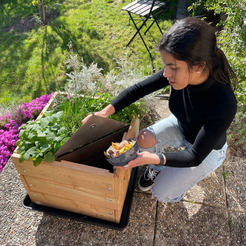Jardins : il crée un potager-composteur autonome pour faire pousser ses  légumes et faire son compost en même temps