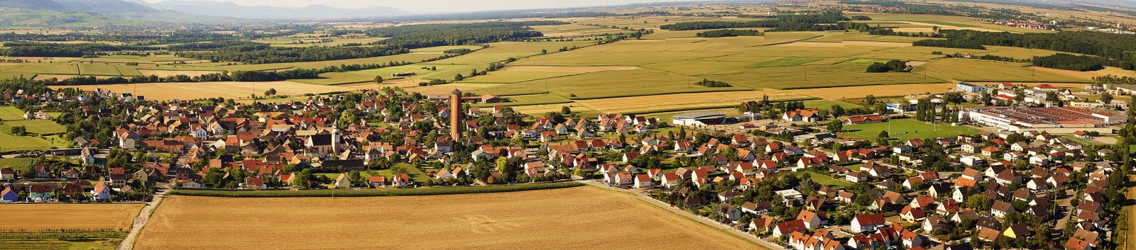 Panorama d'Ungersheim