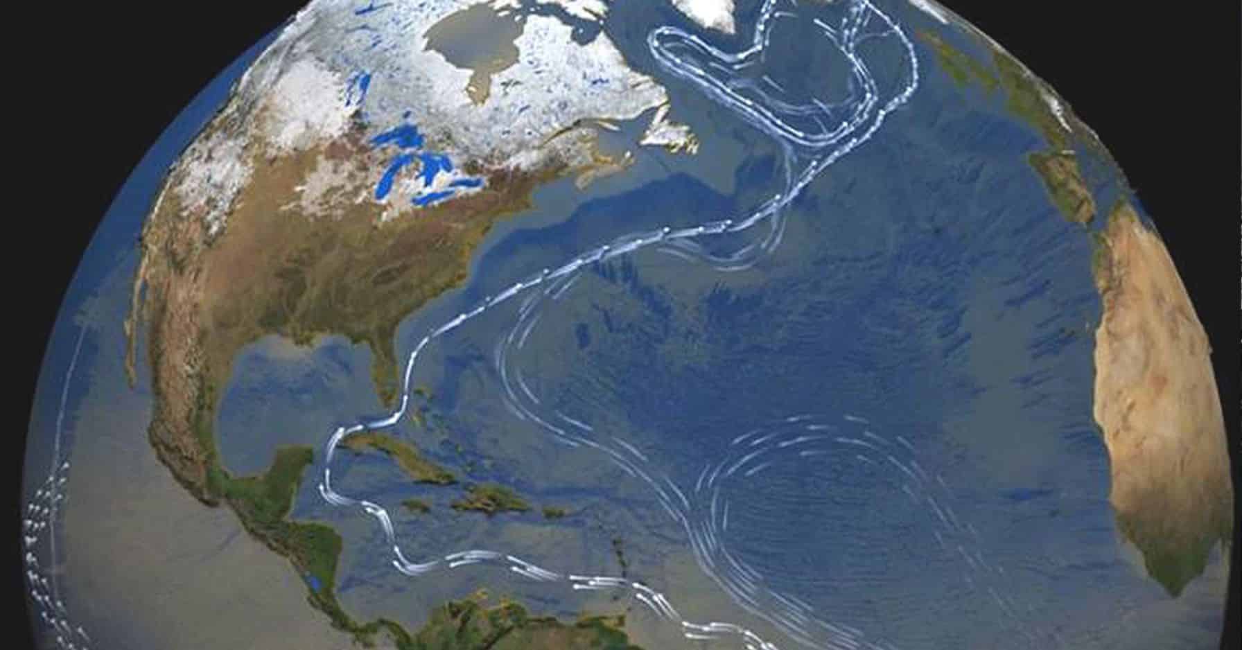 Amoc : le mégacourant de l’Atlantique pourrait s’effondrer de moitié d ...